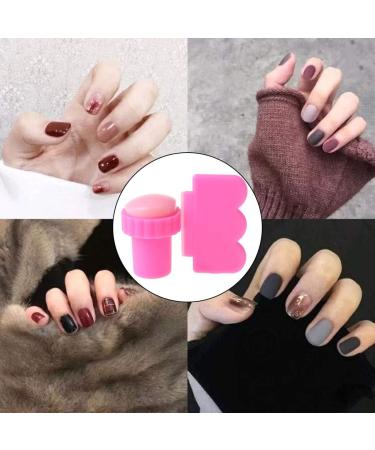 TQUXNGA Nail Art Polish Manicure Stamp Set Stamping Plates Stamper Scraper Kit DIY Tool - Buy Online on GoSupps.com