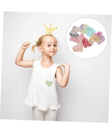 Abaodam 36 Pcs Color Love Cloth Sticker Iron on Decals for Clothing Flash Costume Iron on Patches for Jeans - Buy Online on GoSupps.com