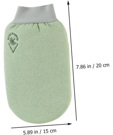 Kids Double Sided Bath Gloves - Body Exfoliating & Cleaning Mittens for Men | Healeved 2pcs - Buy Online on GoSupps.com
