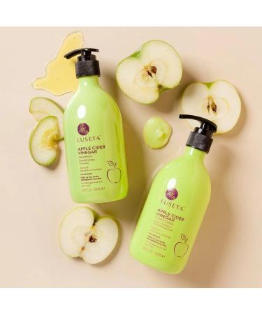 Luseta Apple Cider Vinegar Shampoo and Conditioner Set - Sulfate-Free for Hair Loss & Dandruff - 2 x 16.9oz - For Damaged & Oily Hair - Men & Women - Buy Online on GoSupps.com