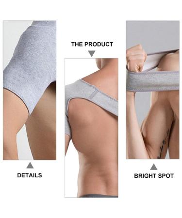 Ciieeo Adjustable Shoulder Stability Bandage | Compression Support for Rotator Cuff Relief - Fitness & School Use - Buy Online on GoSupps.com