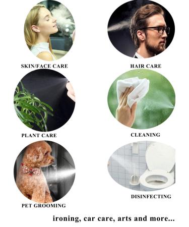 Hair Mister Spray Bottle 300ml - Continuous 360 Fine Mist Water Sprayer 10oz - Pack of 1 - Buy Online on GoSupps.com