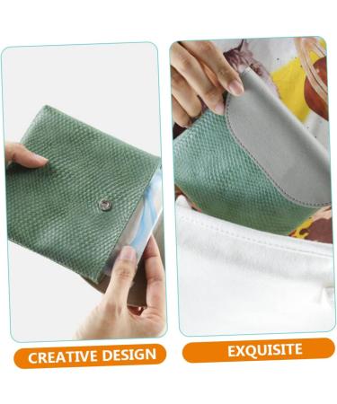 PLAFOPE Sanitary Napkin Storage Bag Button Period Bag Female Accessory Convenient Period Pouch Handbag Pu Multifunction Compact Period Bag Reusable Period Bag 3pcs - Buy Online on GoSupps.com