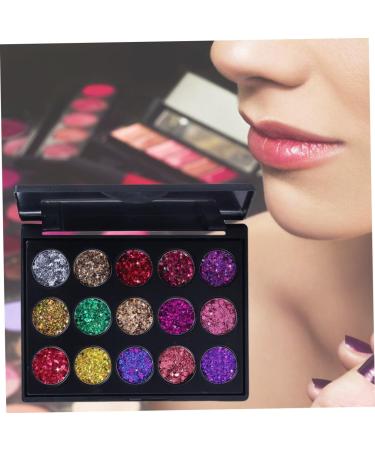 POPETPOP 15 Matte Eyeshadow Makeup Palette Eyeshadow Powder Eyeshadow Matt Eyeshadow Palette Diamond Sequins 1 count (Pack of 1) As Shown - Buy Online on GoSupps.com