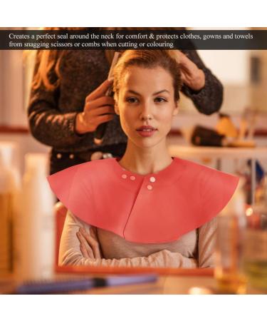 Shop Waterproof Hair Cutting Collar | Neck Fitting Cape & Accessories | Durable Hair Dye Shawl with Magnet Clasp - Red - Buy Online on GoSupps.com