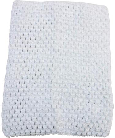 4pcs Crochet Tube Top Tutu Dress Set for Baby Girls - White 18x22cm - Buy Online on GoSupps.com