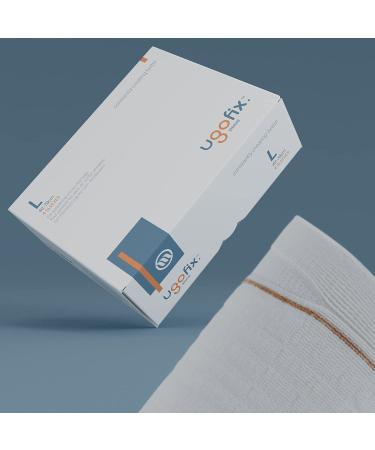 Ugo Fix Sleeve (x4) Catheter Leg Bag Holder/Cover - Durable Fibre Blends, Washable & Reusable - Large Size (Pack of 4) - Buy Online on GoSupps.com