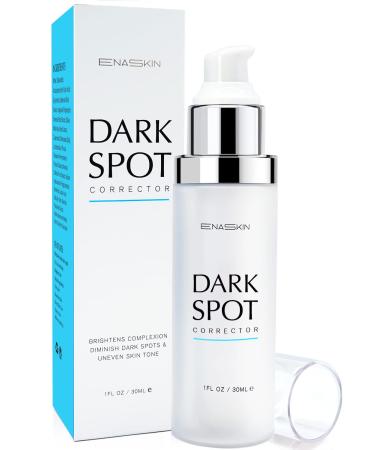 EnaSkin Professional Dark Spot Remover for Face and Body, Perfecting Dark Spot Corrector Serum Treatment, Melasma, Freckle, Sun Spot, Hyperpigmentation, Blemish, Brown Spots for Men&Women(1.0 Fl Oz)