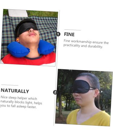 FRCOLOR 12 Pcs Outdoor Camping Eye Masks - Blindfolds & Sleep Masks for Travel Blockout and Comfort - Perfect for Airplanes & Sleeping - Buy Online on GoSupps.com