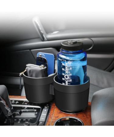 Fowybe 2 Pcs Water Cups Holder Expanders Dual Car Cup Holding Expander Adapter for Cups Phones Bottles | Universal Car Cup Holder for Snack Bottles Cups Drinks - Buy Online on GoSupps.com