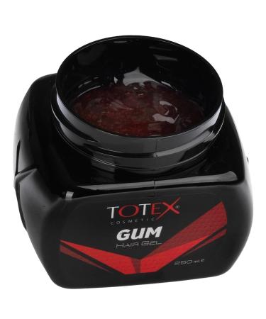 Totex Hair Styling Gum Gel - Ultra Strong Edge Control Red Hair Gel 250ml | International Shipping Available - Buy Online on GoSupps.com