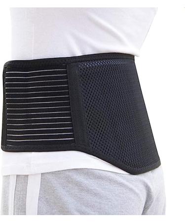 Tylxayoxa lower back back support lumbar strap self -warming magnetic field therapy injuries sciatica coccyx scoliosis herniated disc pain relief (size: xxl)