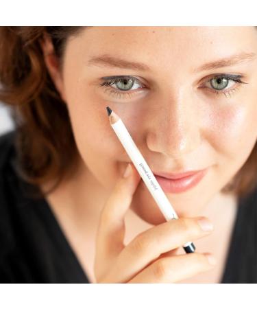 Ere Perez Natural Jojoba Eye Pencil - Vegan & Cruelty-Free Clean Beauty (Opal Midnight Blue) - Buy Online on GoSupps.com