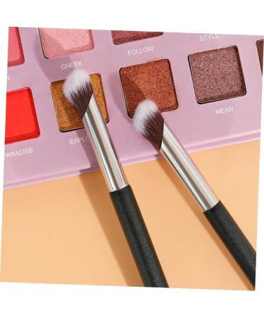 DRESSOOS Concealer Brush Angled Makeup Brush Doll Glasses Makeup Brushe Mini Makeup Face Blending Brush Eye Brush Professional Concealer Make up Brush Contour Brush Bevel Artificial Fiber - Buy Online on GoSupps.com