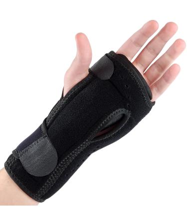 Hand Brace for Carpal Tunnel & Wrist Pain Relief - Adjustable Night Support with Splints for Arthritis & Tendonitis - Unisex Fit - Buy Online on GoSupps.com