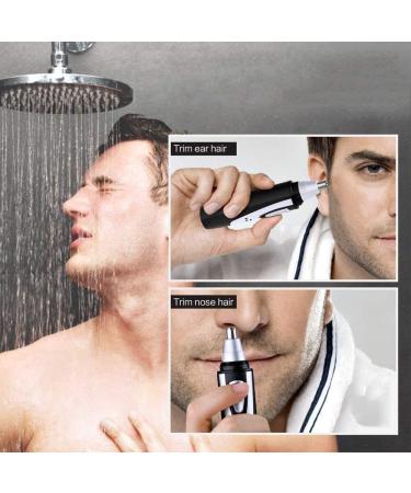 Professional Ear and Nose Hair Trimmer - Painless Clipper for Men | Battery-Operated & Easy to Clean - Buy Online on GoSupps.com