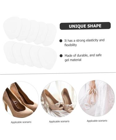 5 Pairs Metatarsal Cushions for Women | Gel Forefoot Pads for High Heels & Foot Comfort - Buy Online on GoSupps.com