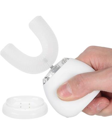 U-Shaped Kids Automatic Toothbrush 360 Smart U-Shape Toothbrush Toothbrush Electric U Shaped Toothbrush Toothbrush for Ultrasonic for Child Adult(White) - Buy Online on GoSupps.com