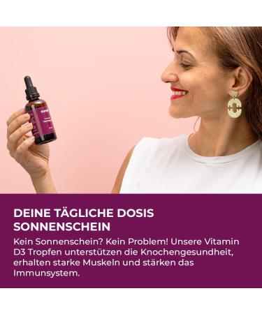 Vitamine D3 liposomale en gouttes pour renforcer les os et l immunit Flacon de 60 ml 30 jours Sans OGM Fabriqu en UE Sundt Nutrition Suppl ment alimentaire - Buy Online on GoSupps.com