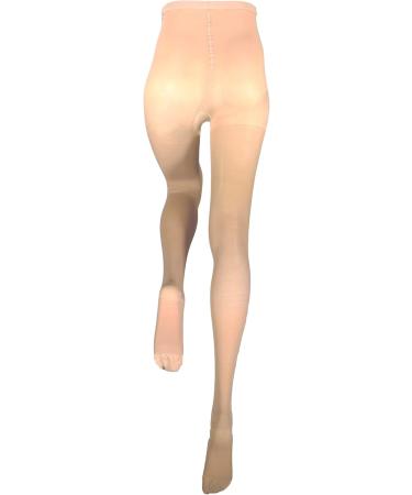 Truform 20-30 mmHg Compression Pantyhose for Women - Support Tights in Beige Petite Size - International Shipping Available - Buy Online on GoSupps.com