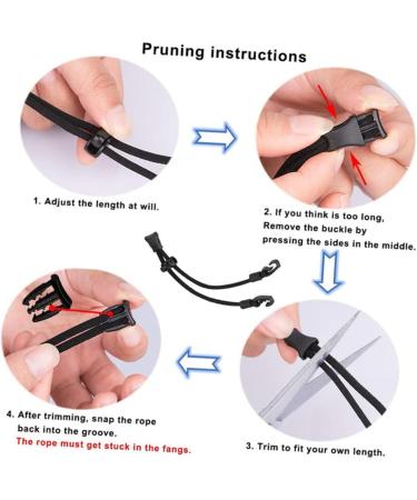 Shop Lalafina 2ST Mask Rope - Anti-Ear Glasses Strap Holder & Chain for Ultimate Comfort | International Shipping Available - Buy Online on GoSupps.com