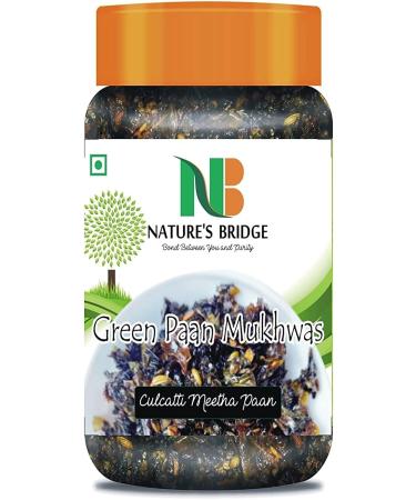Nature's Bridge Green Mix Mukhwas and Red Mix Mukhwas Homemade Culcatta Meetha Mix Sweet Mukhwas Mix Jar Pack of 2 Each of 300 Gm_Packing May Vary - Buy Online on GoSupps.com