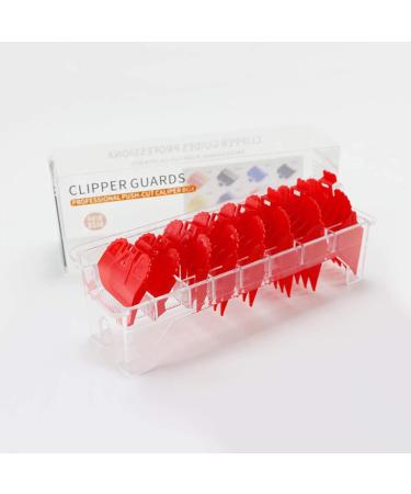 Hair Clipper Combs Guide Kit Plastic Hair Trimmer Guards Attachments Hair Salon Tool Set of 8 PCS - Buy Online on GoSupps.com
