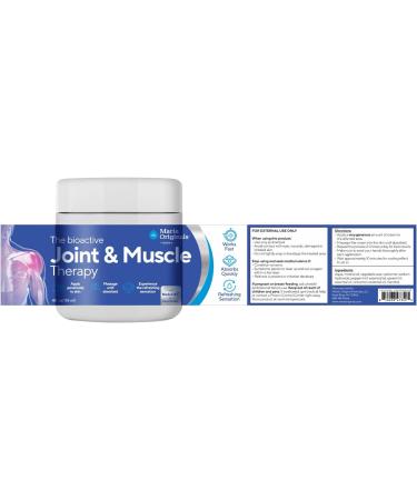 Marie Originals Joint & Muscle Therapy | Non Greasy Topical Pain Relief Cream - with Natural Essential Oils for Soothing Muscle & Joint Cooling Sensation Easy to Apply | 4 oz - Buy Online on GoSupps.com