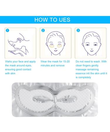 20 Pairs Collagen Crystal Eye Pads - Anti-Wrinkle Moisture Mask for Dark Circles & Fatigue Relief | International Shipping - Buy Online on GoSupps.com