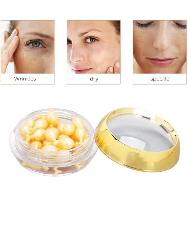 Buy Anti-Aging Serum Capsules - Night Treatment for Wrinkles Fine Lines & Dark Spots - 30 Individual Capsules for Smooth Skin - Buy Online on GoSupps.com
