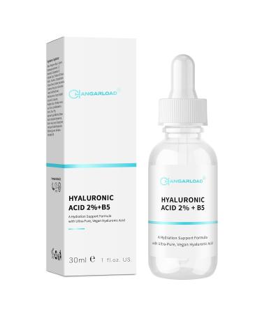 Hyaluronic Acid 2% + B5 Hydration Support Formula Hyaluronic Acid Serum For Face - Large 30ml/1oz 1 Fl Oz (Pack of 1) - Buy Online on GoSupps.com