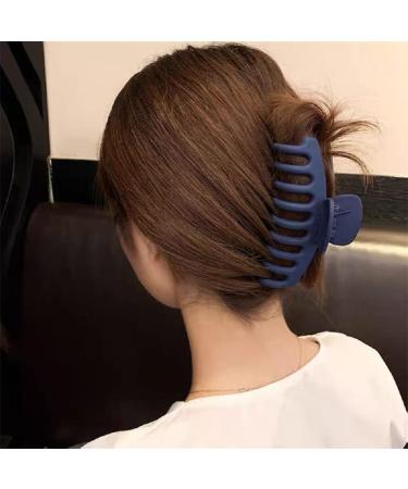 6pcs Large Hair Claw Clips Claw Clips for Thick Hair Non-Slip Matte Hair Clips Colorful Claw Clips for Woman and Girls Hair Styling Accessories - Buy Online on GoSupps.com