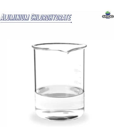 MYOC Aluminium Chlorohydrate Liquid (100 ml / 3.38 fl oz) - Cosmetic Grade Deodorant & Antiperspirant Ingredient for Roll-Ons Creams Sprays & DIY Formulations - Buy Online on GoSupps.com