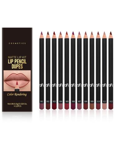 KARLOR 12 Pcs Matte Lip Liner Liner Lip Liner Lip Liner Lip Liner Liner Lip Liner Lip Liner Lip Liner Lip Liner Lip Liner Liner Lip Liner Lip Liner Lip Liner Lip Liner Lip Liner Liner