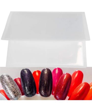 Nikou Nail Sticker Album - 20 Pages Large capacity Nail Sticker Decal Collecting Albums Storage Holder Nail Art Display Showing Book Cont - Buy Online on GoSupps.com
