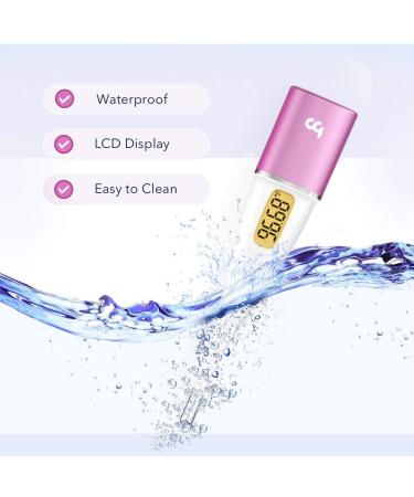 Smart Basal Body Thermometer - LED Fertility Tracker Automatic Data Recording Easy to Use Purple | Femometer App Compatible - Buy Online on GoSupps.com