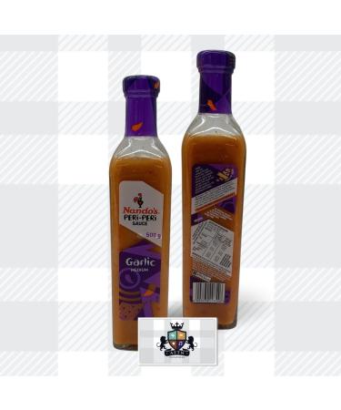AETN Creations Nando's 2x500g Peri-Peri Garlic Flavourful Sauce for Marinating Add a Spicy and Tangy Twist to your Dishes with AETN Fridge Magnet - Buy Online on GoSupps.com