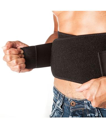 KF-Premium Extra Large Self Heating Lower Lumbar Back Brace - Orthopaedic Magnetic Support Belt for Back Pain Relief - XL - Buy Online on GoSupps.com