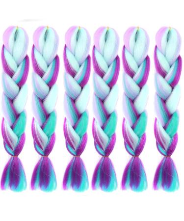 LDMY Jumbo Braiding Hair Extensions 6pcs/pack Braids Extensions 046