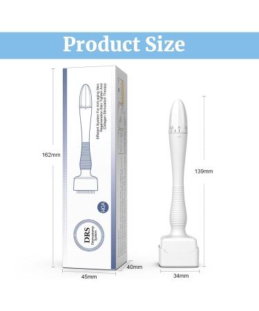 Gbbazu Microneedling Derma Stamp Adjustable 0-3.0mm 140 Titanium Needles Professional Microneedle Dermapen for Hair Beard Growth Facial Care Body Derma Microneedle Pen For Men and Women - Buy Online on GoSupps.com