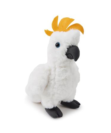 Zappi Co Cockatoo Plush Toy (26cm) - Cheerful Soft Plush Eco-Friendly Brightens Child's Collection Made from 100% Recycled Material