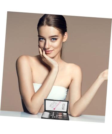 TOVINANNA 6 Sets Eyebrow Powder Set Eyebrow Pomade Sweatproof Eyebrow Makeup Miss Cosmetic Abs Makeup Brush - Buy Online on GoSupps.com