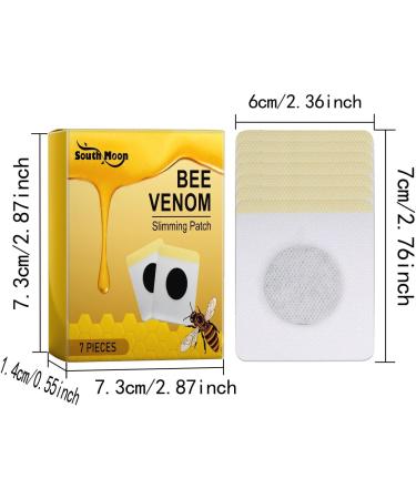 Beeergift Lymphatic Drainage Slimming Patch - Bee Venom Weight Loss Plasters (35PC) | Fast Fat Burner for Effective Weight Loss - Buy Online on GoSupps.com