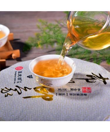 Th cru Pu er vieilli Th press G teau au th vert Yunnan Arbre Bio Puerh 357g - Buy Online on GoSupps.com