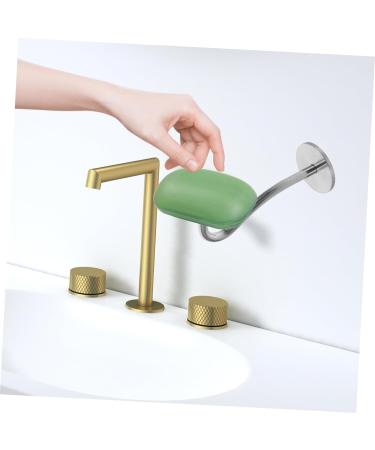 Amosfun 2pcs Stainless Steel Soap Holder Shampoo Bar Kitchen Shower Soap Holder Sponge Holder Bathroom Bar Soap Holder Bathroom Shower Soap Holder Wall Bar Soap Holder Soap Dish Magnetic - Buy Online on GoSupps.com