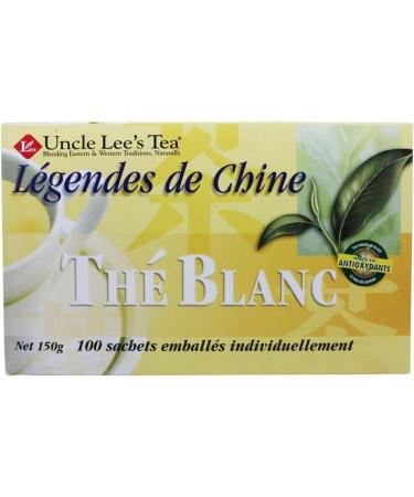 Uncle Lee's Tea Legends of China White Tea 100 Tea Bags - Buy Online on GoSupps.com