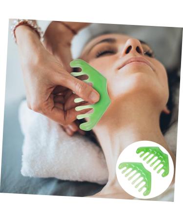 Beavorty 6 STK Massage Comb - Eight Teeth Circulation Scraping Tool for Full Body & Hair Gua Sha Massage - Multifunctional Massage Device - Buy Online on GoSupps.com