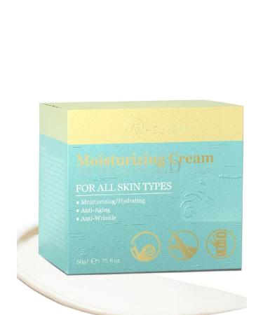 HOLYOM Deep Hydration Night Cream Anti-Aging Overnight Repair with Ceramides Collagen Peptides & Hyaluronic Acid Fast-Absorbing Fragrance-Free 1.6 fl oz