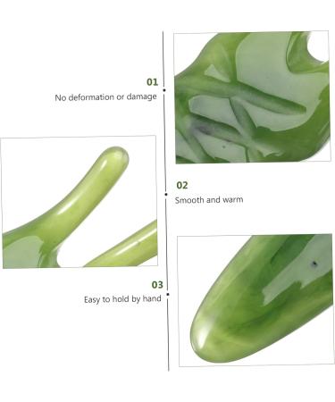 Buy 1pc Two-Prong Nose Scraper & Resin Nose Massager - Effective Nose Massage Tool (12x4cm Green) - International Shipping Available - Buy Online on GoSupps.com