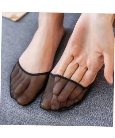 Healeved 8 Pairs Half Socks Wear-Resistant Toe Socks Washable Metatarsal Pads Seamless Toe Socks Ballet Socks Wear-Resistant Forefoot Pads Half Toe Socks Breathable Protector Miss Lace Net - Buy Online on GoSupps.com